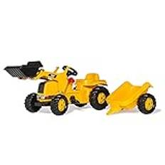 Rolly Toys rollyKid CAT traktor med berlock (för barn från 2,5 till 5 år, bakkoppling) 023288