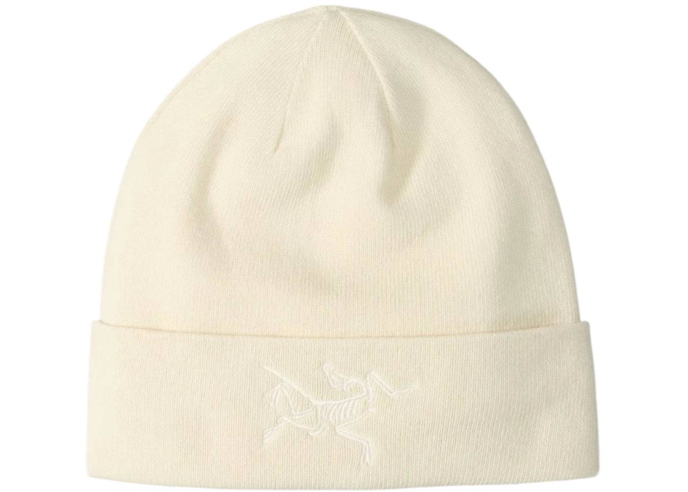 Arc'teryx Embroidered Bird Toque Beanie Whiteout - One Size (One Size)