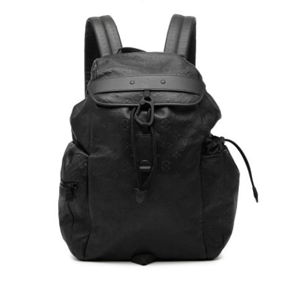 Louis Vuitton Vintage Pre-owned Vintage Rygsæk - Vintage - Dame - Sort - ONE SIZE - Læder