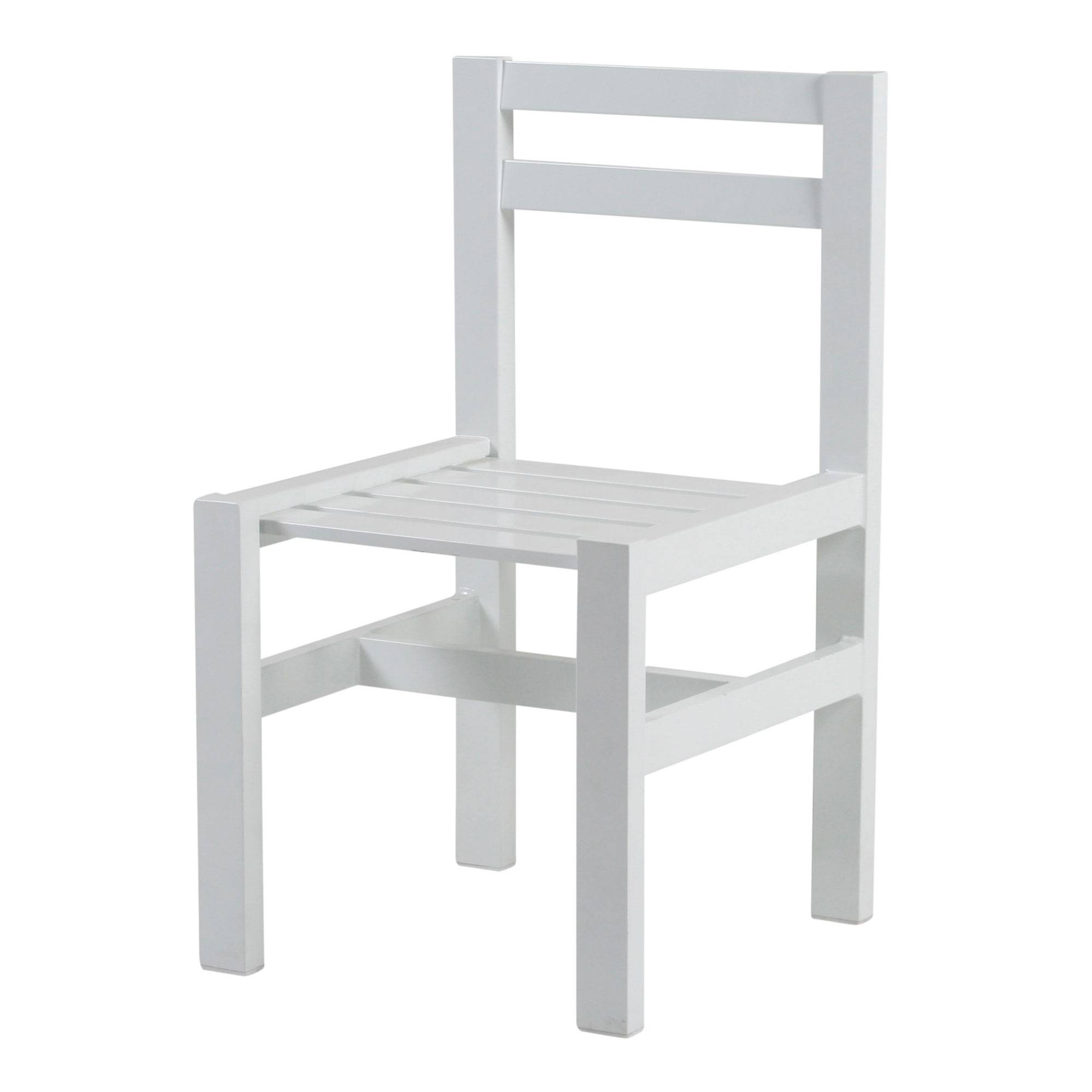 Fri Form - Stol Aluminium - Hvid - Udendørs spisebordsstole - Elsa Stackelberg - Hvid - Metal