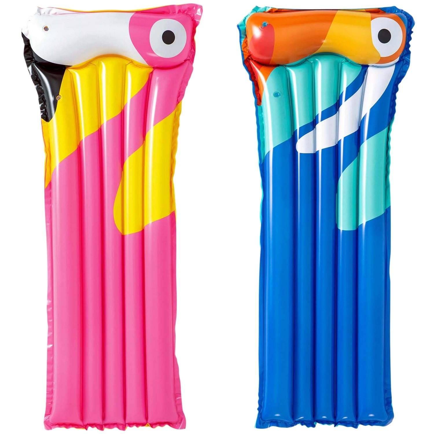 Bestway flamingo oppustelig madras 44021 pink