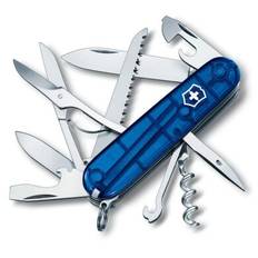 Victorinox Huntsman Taschenmesser - Blau/Transparent