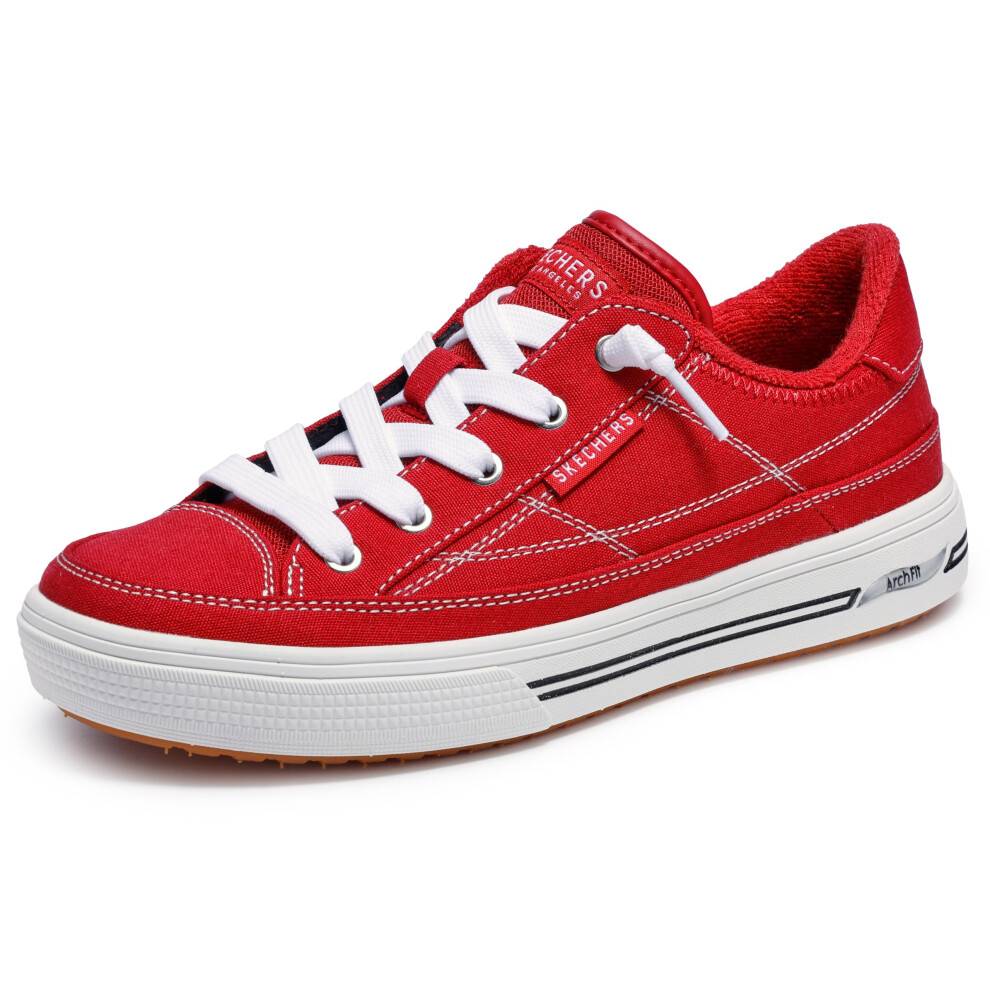 Skechers Street Kvinder, Arch FIT Arcade - Arcata, RØD, 6 W US.