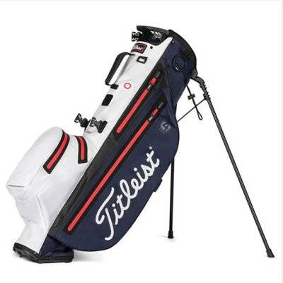 Titleist Players 4 Stadry Stand Bag 2024 Navy/White/Red TB21SX2 416