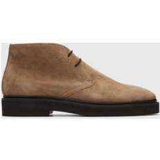 Walk London Men's Sloane Suede Chukka Boots - UK 9 - Tan