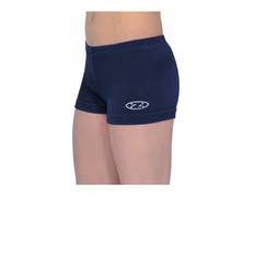 Navy basic velour shorts til piger gym The zone