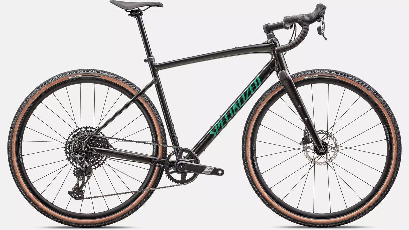 DIVERGE E5 COMP - Gloss Metallic Obsidian / Metallic Pine Green (64)