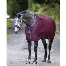 Horseware Rambo - Airmax Cooler Netdækken m. Disc Front - Burgundy - Burgundy / 160