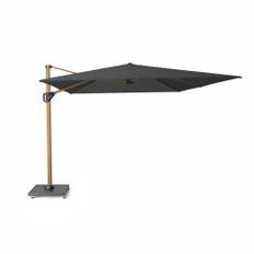 Platinum Sun & Shade Challenger T¹ Parasol Teaklook/faded black exkl. parasolfod 4 x 3 m