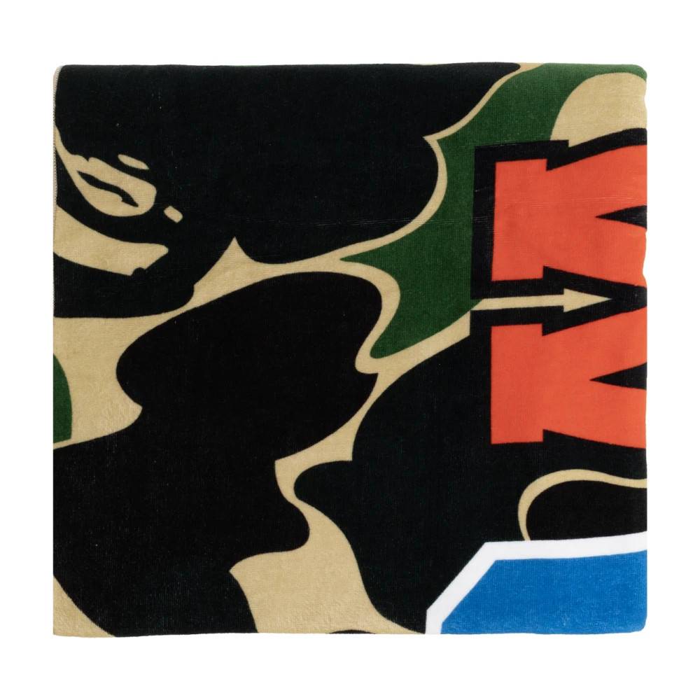 A BATHING APE ABC Camo Strandhåndklæde - Home - Herre - Flerfarvet - ONE SIZE - Bomuld