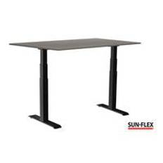 Bord SUN-FLEX VI höj/sänk 120x80 sva/grå