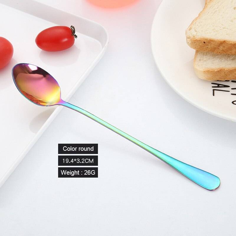 Dessertsked Rostfritt Stål - Colorround