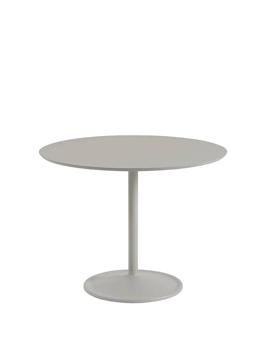 Soft Table, Ø95 fra Muuto Grey Linoleum - Jacobsen Plus
