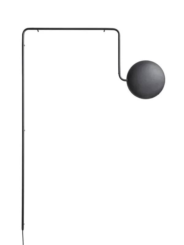 Mercury Wall Lamp fra Woud Black - Jacobsen Plus