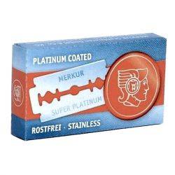 Merkur Super Platinum Double Edge Razor Blades 10-p