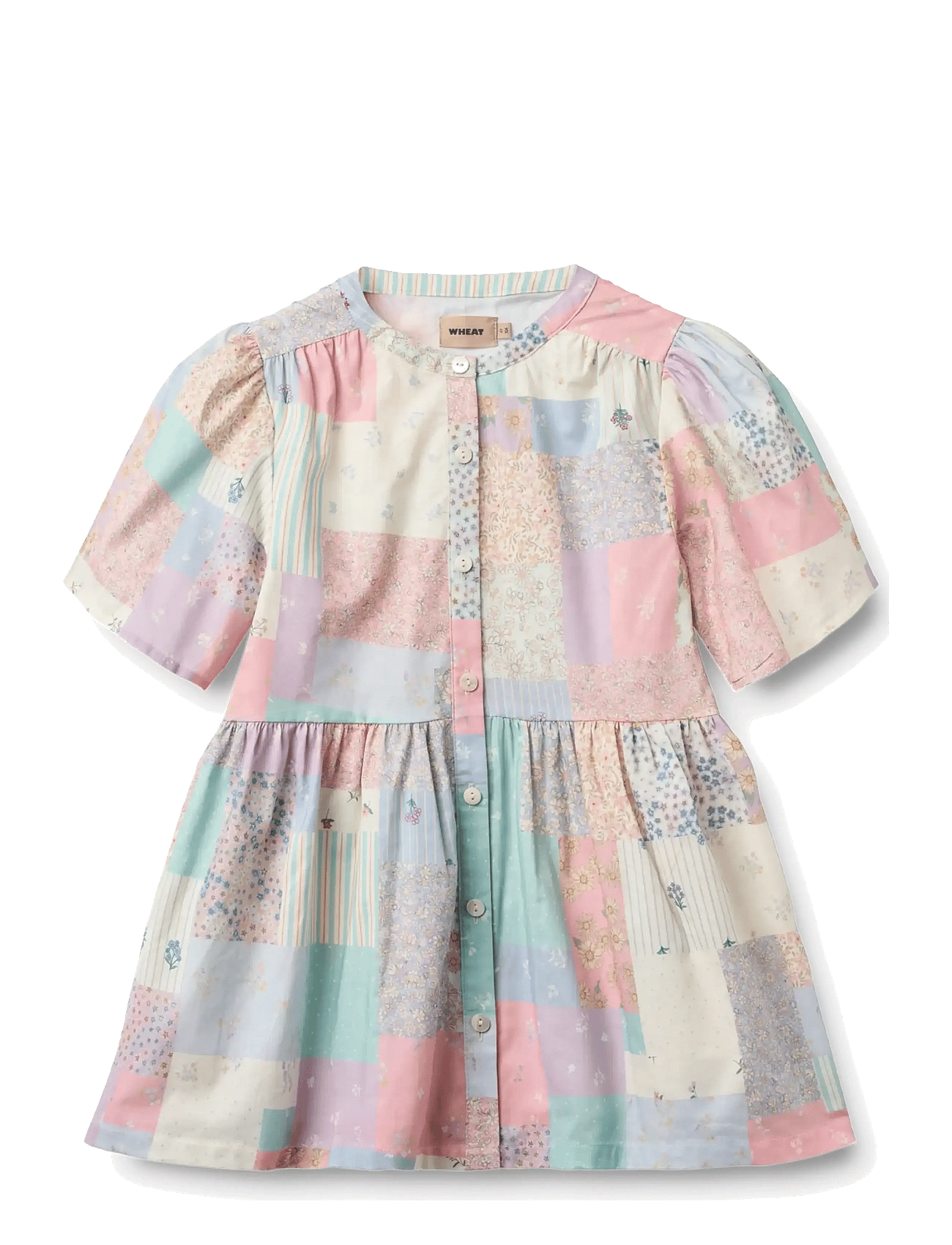 WHEAT Dress S/S Annabell | Multi/patterned | 140