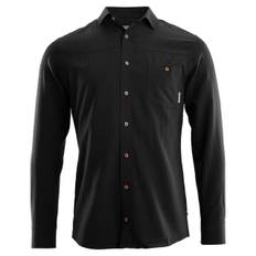 Aclima Mens Woven Wool Shirt (Svart (JET BLACK) X-small)