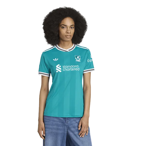 Adidas Lfc 3 Jsy W Fanshop Fotboll Seagre - Medium