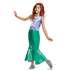 Disney Princess Costume Classic Ariel - 7-8 år