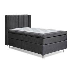 Drömvik Joluma Sängpaket Fast 105x200 cm - (+Fler val) Mörkgrå Kontinentalsäng