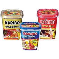 Haribo Gummy cup set Happy Gold Bear each 3-piece (Starmix, Cola, 175g)