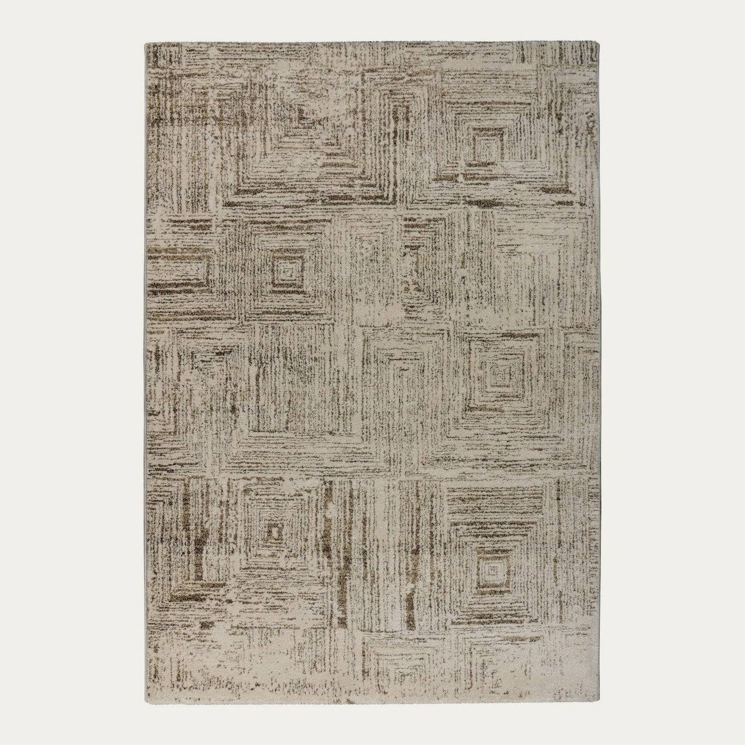 Napoli 537 Tæppe Minimalistisk Design I Creme - 160 x 230 cm