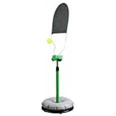 Tennis Rebounder Tennis Trainer, Portable Tennis Trainer, Tennis Practice Equipment, Bärbar Topspin Tennis Trainer för Swing Practice Tennis Rebounder for Solo Practice and Skill Improvement