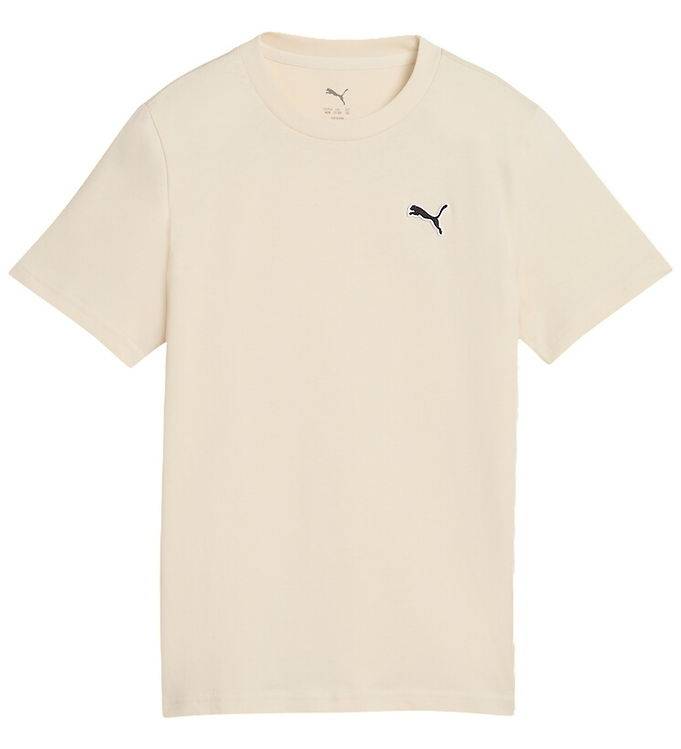 Puma T-shirt - CLS-märke CAT - Alpine Snow - Puma - 8 år (128) - T-shirt