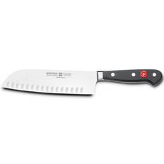 Santoku kniv CLASSIC 17 cm, med ovale riller, Wüsthof
