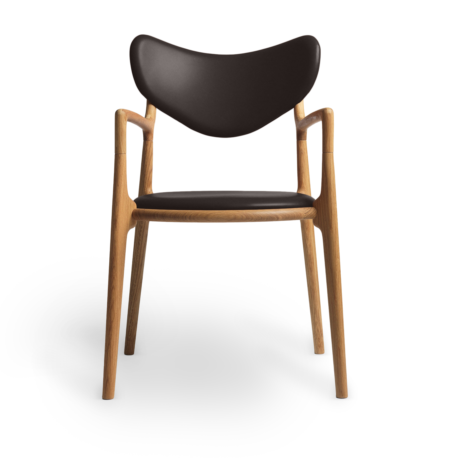 Salon B2B - Oiled Oak Vacona Leather Dark Chokolate