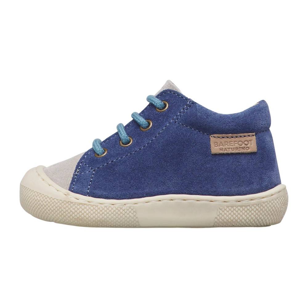 Naturino Amur Barefoot Shoe - Kids - unisex - Blå - 21 EU - Læder