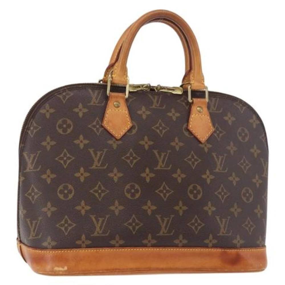 Louis Vuitton Vintage Pre-owned Alma Håndtaske - Vintage - Dame - Brun - ONE SIZE - Læder