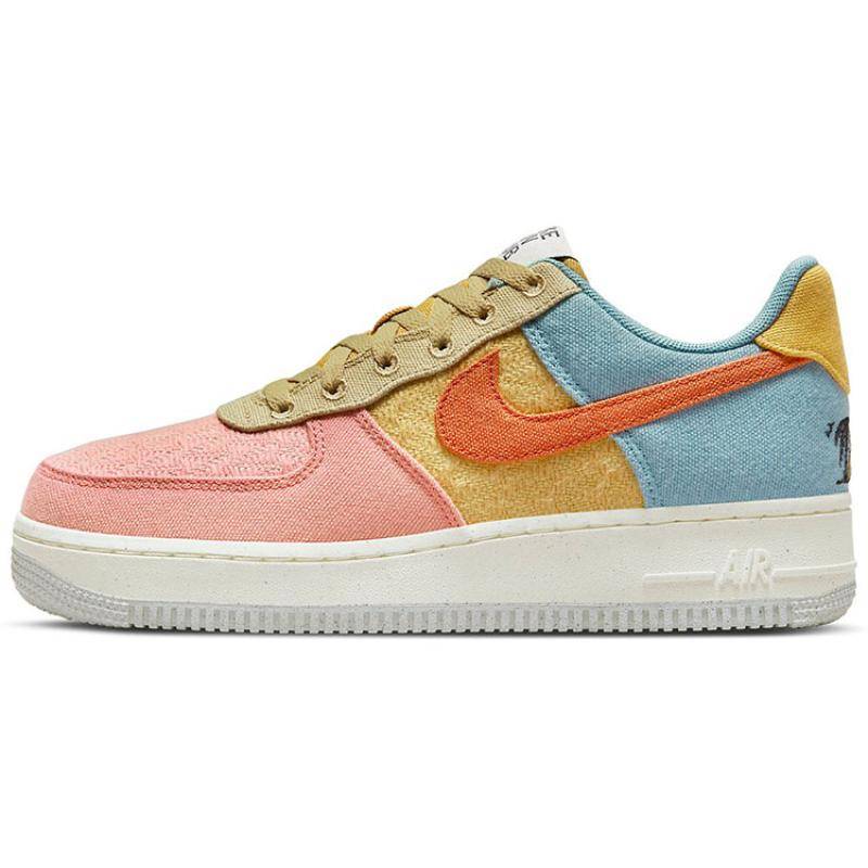 Nike Air Force 1 Low '07 Next Nature Sanded Gold Wheat Grass Light Madder Root Hot Curry Damsneakers DV3808-700 40