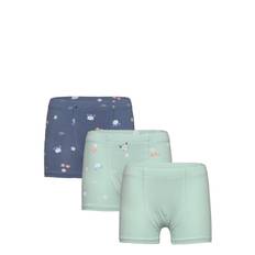 LINDEX Boxer 3 Pack Aop Crab Hidden E |Multi/patterned |98/104