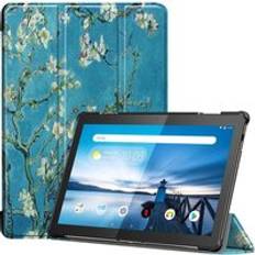 Lenovo Tab M10 TB-X605F TB-X505F Fodral Motiv Persikoblomster