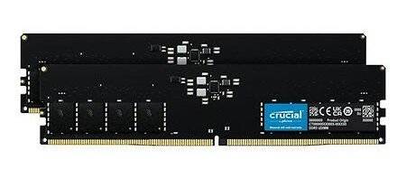32 GB (2x16GB) DDR5-4800 Crucial CL40