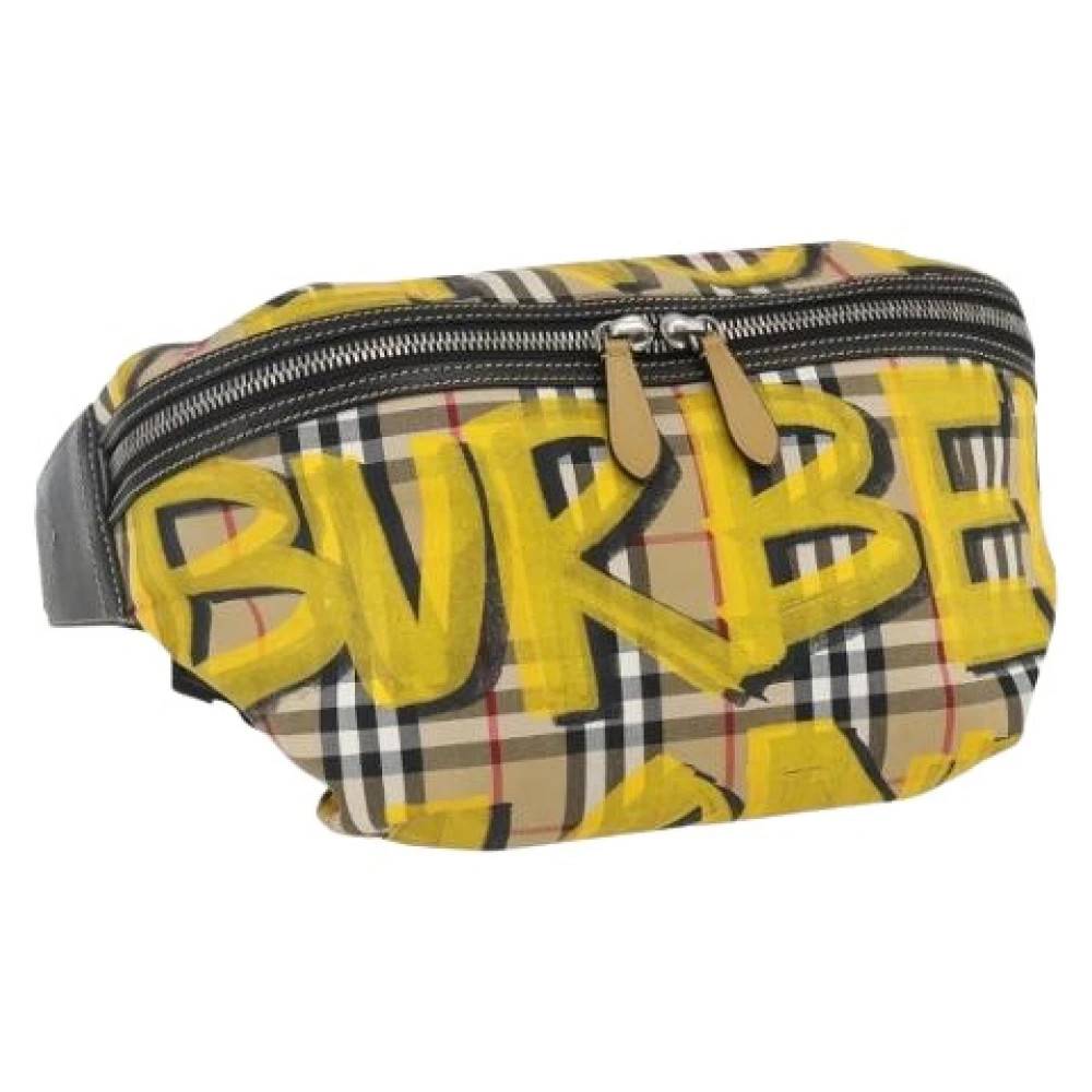 Burberry Vintage - Pre-owned Canvas Crossbody Väska Vintage - Dam - ONE Size -