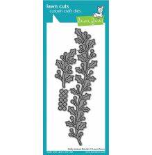 Lawn Fawn Dies - Holly Leaves Border LF3257