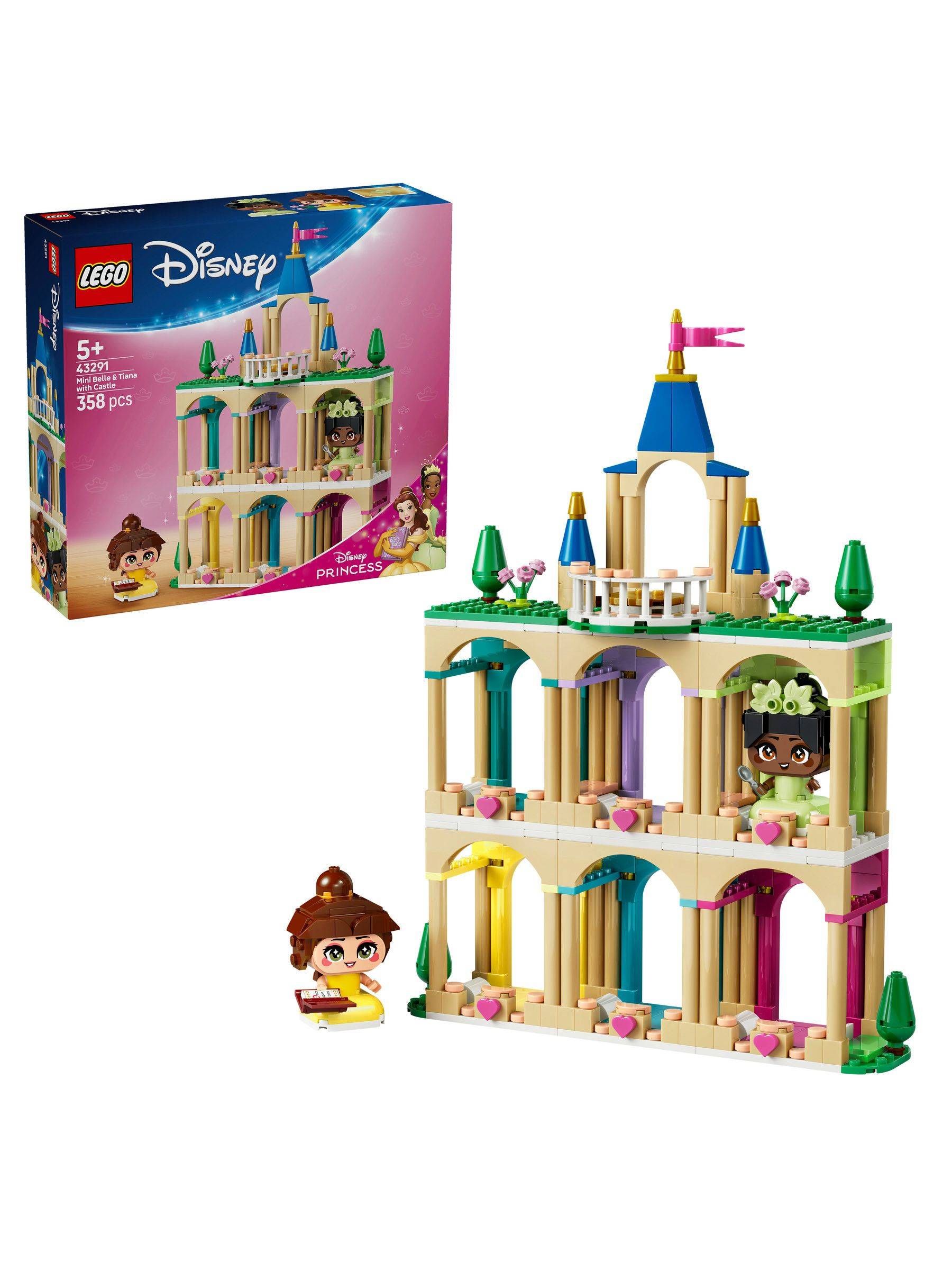 LEGO Lego Disney Princess Mini Belle Tiana With Castle 43291