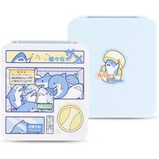GeekShare Portable Switch Game Card Case-Switch Game Holder Case with 12 Game Card Slots-Game Card Cartridge Carrying Storage Box Compatible with Nintendo Switch- Cute Shark