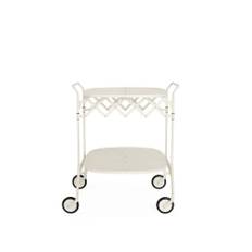 Kartell - Gastone Cream - Serveringsvagnar - Antonio Citterio - Beige - Metall