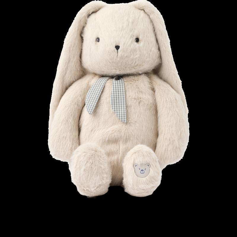 Liewood Bamse Rygsæk Dayana Plush Rabbit Backpack - Lampe Evex Rabbit Night Light - Golden caramel.