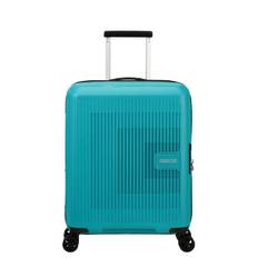 Kabinväska American Tourister Aerostep Spinner 55cm Turkos