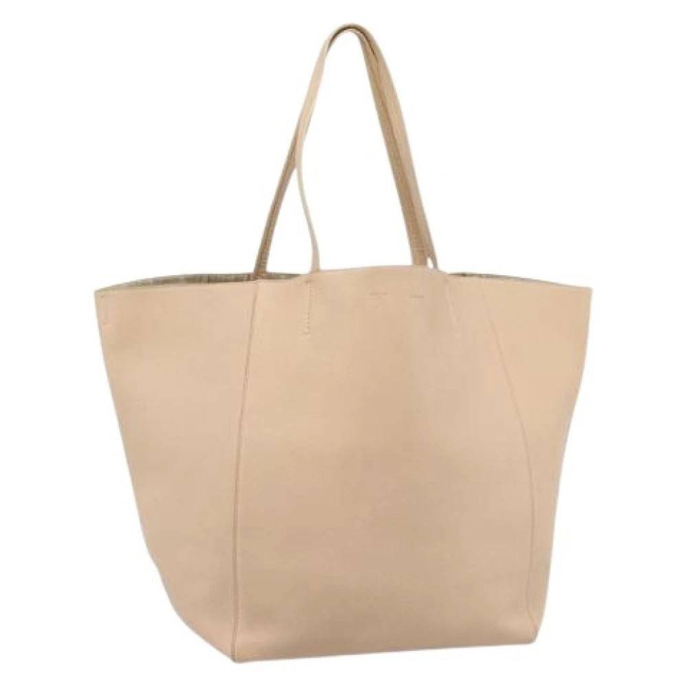 Celine Vintage Pre-owned Laeder celine-tasker - Vintage - Dame - Beige - ONE SIZE -