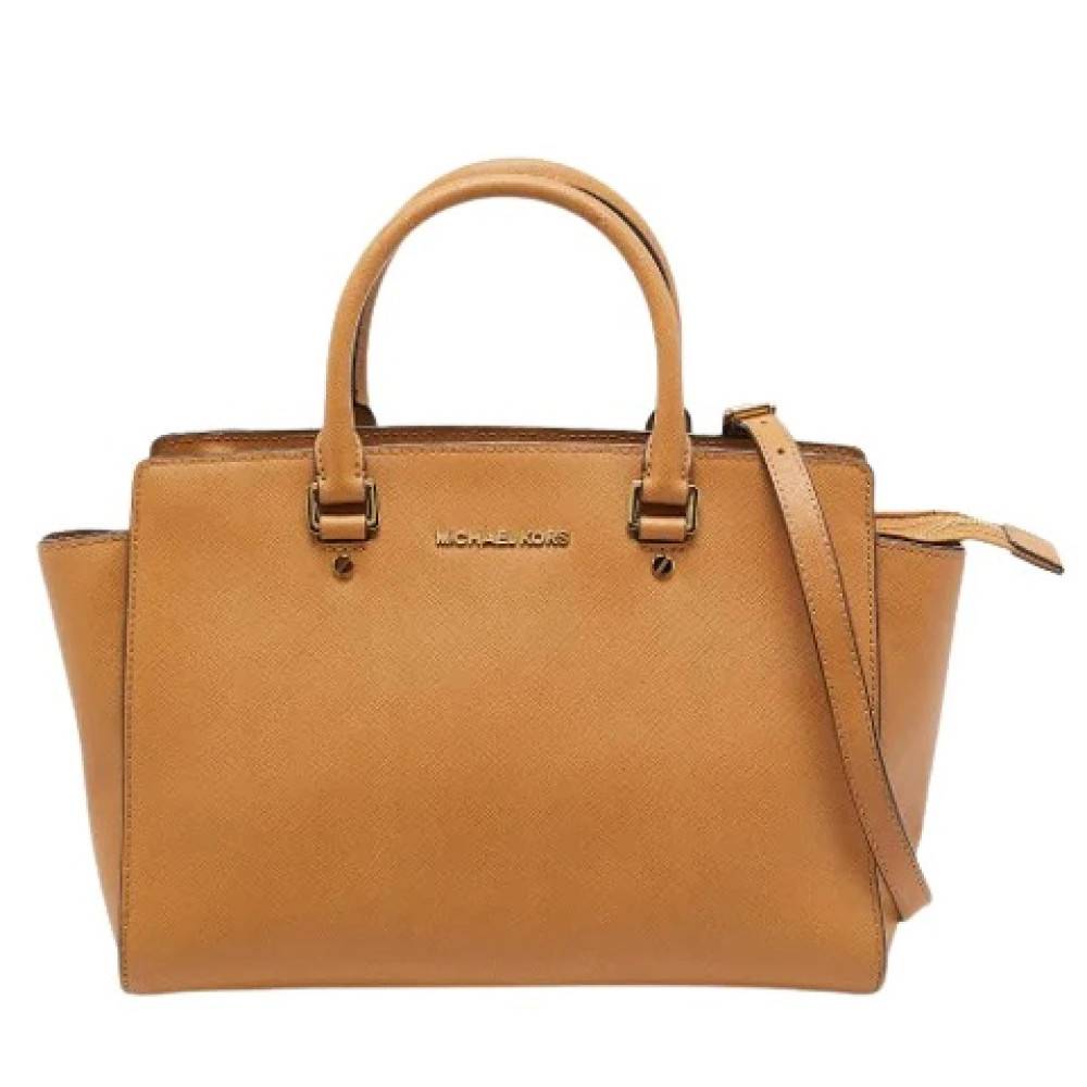 Michael Kors Pre-owned - Pre-owned Läder Tote Bag Vintage - Dam - ONE Size - Läder
