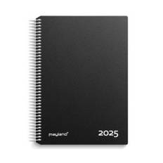 Mayland Timekalender sort PP-plast 2025