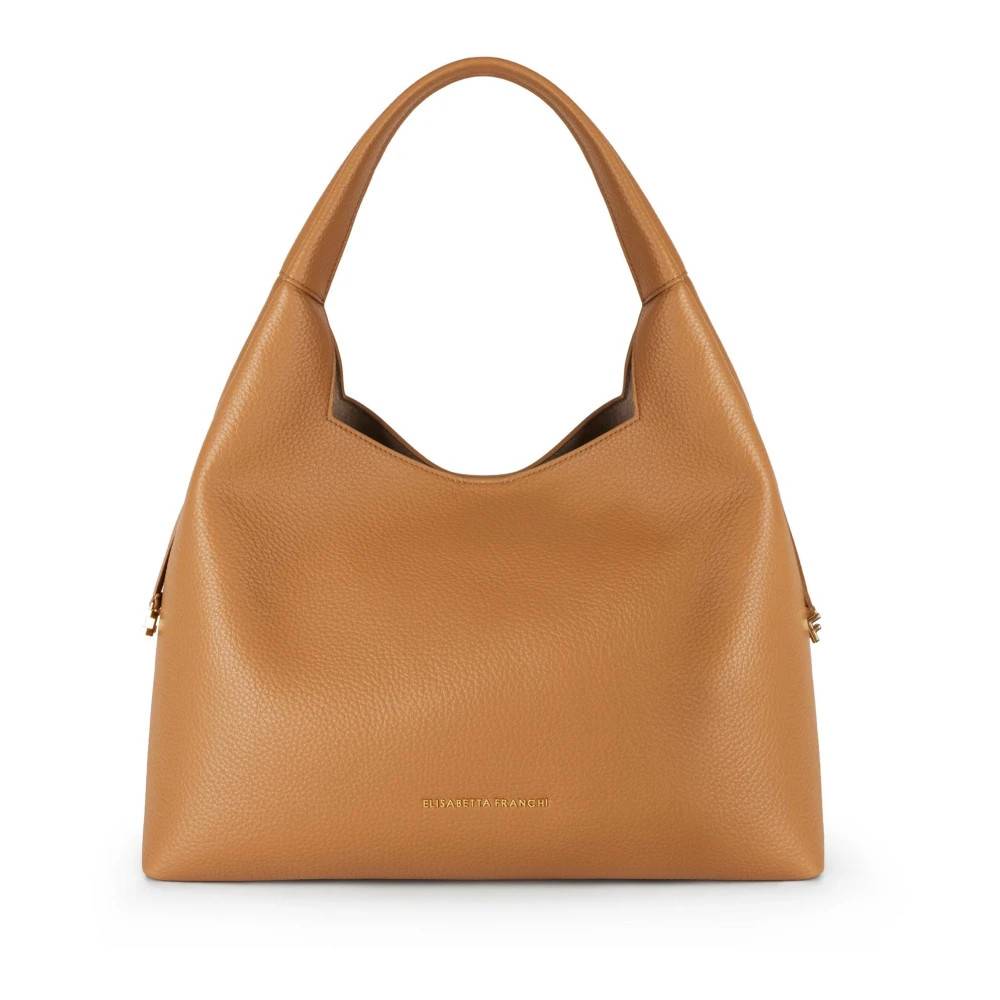 Elisabetta Franchi Hobo med Charms - Tasker - Dame - Brun - ONE SIZE - Uld