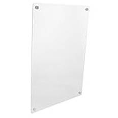 Lurrose Clear Dry Erase Board Sysslor Diagram För Rutintavlor Akryl Dry Erase Board Whiteboard Måltidsplanerare Belöningstavla Beteendetavla Beteendetavla