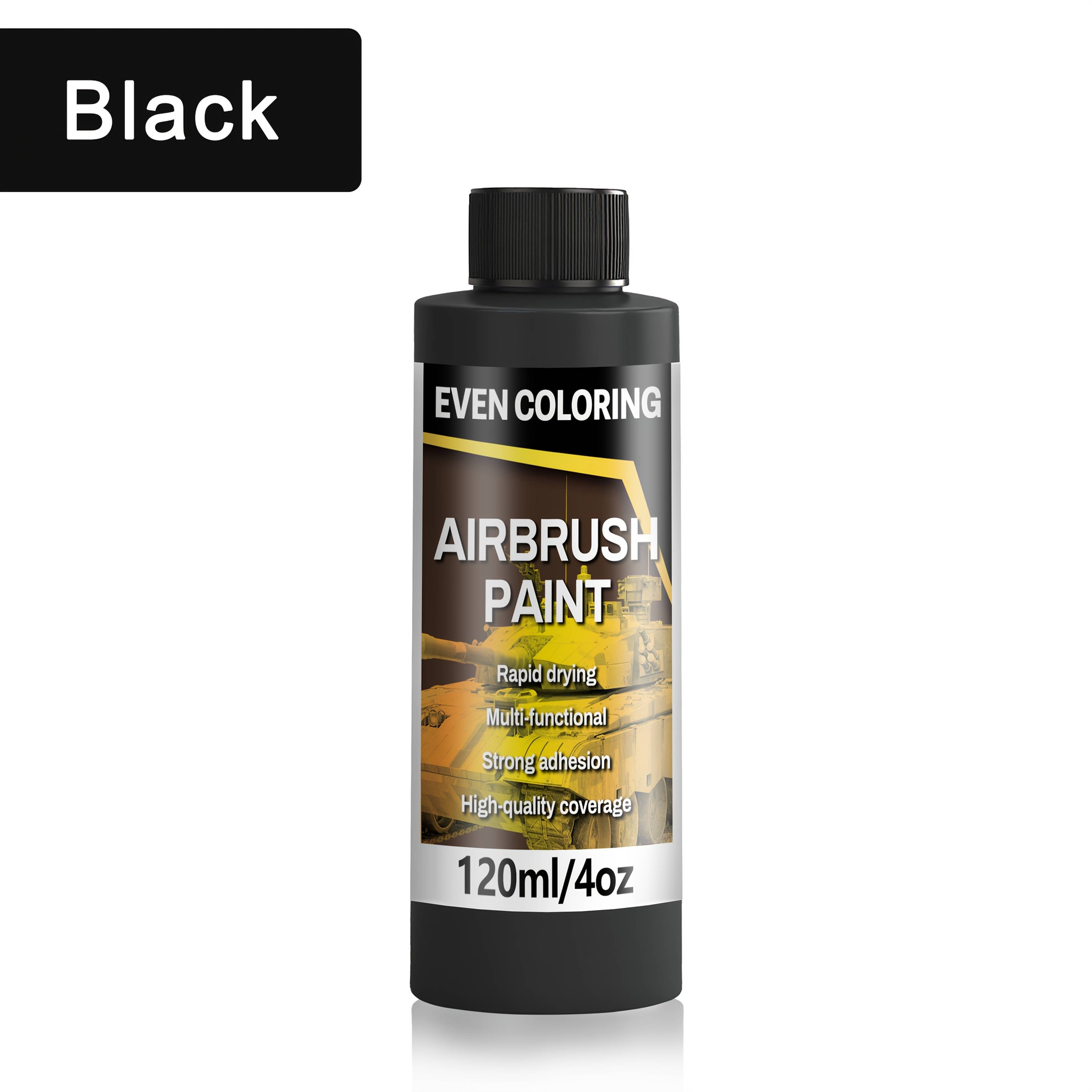 TEMU Airbrush Paint, Ready To Spray Airbrush Paint Set, Water-based Acrylic Air Brush Paints For Metal, Plastic Models, Canvas, Wood.