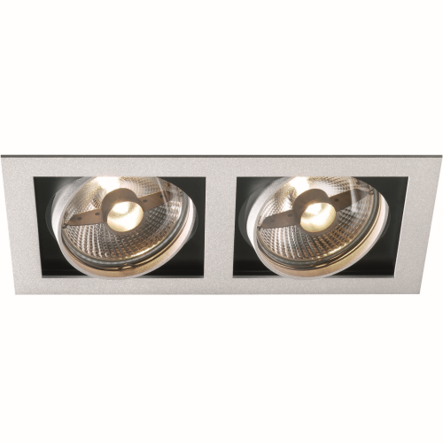 Kardan 2 - 230V downlights oligo - Pulverlakeret grå/Sort